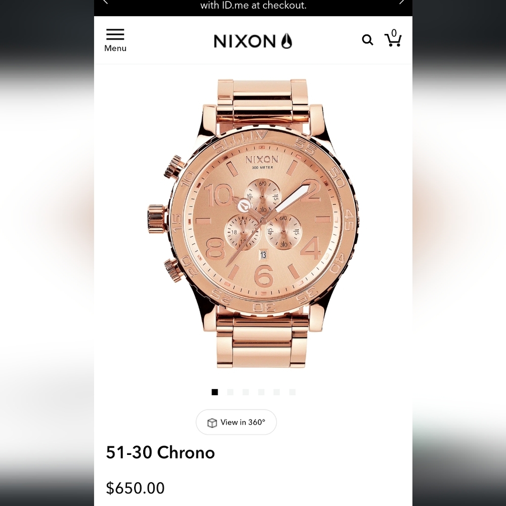 Nixon watch